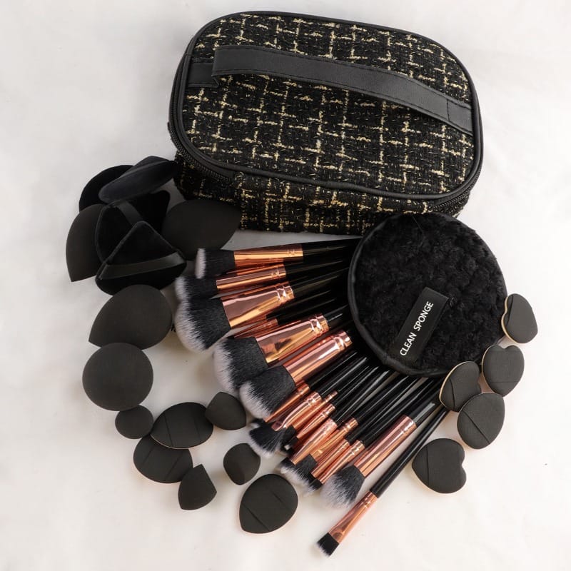 KIT PROFESIONAL DE 47 PIEZAS CON ESTUCHE PREMIUM NEGRO