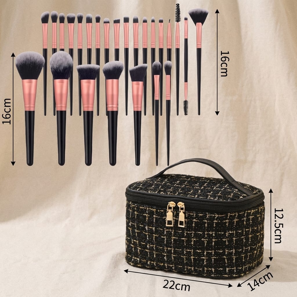 KIT PROFESIONAL DE 47 PIEZAS CON ESTUCHE PREMIUM NEGRO